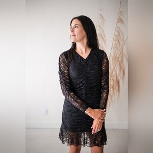 Lace Black Dress
